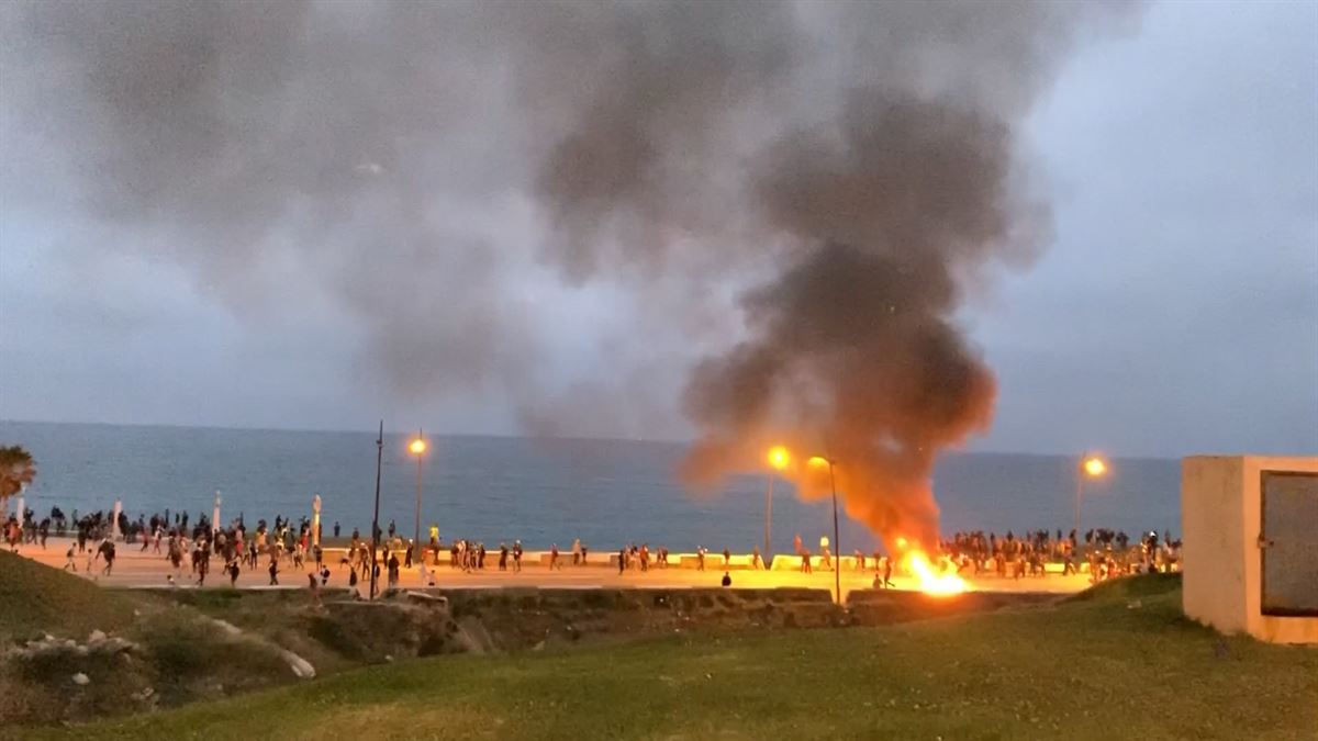 Incidentes cerca de la frontera con Ceuta