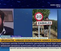Martin Zabalzak bere arbasoak Nafarroatik zetozela deskubritu zuen