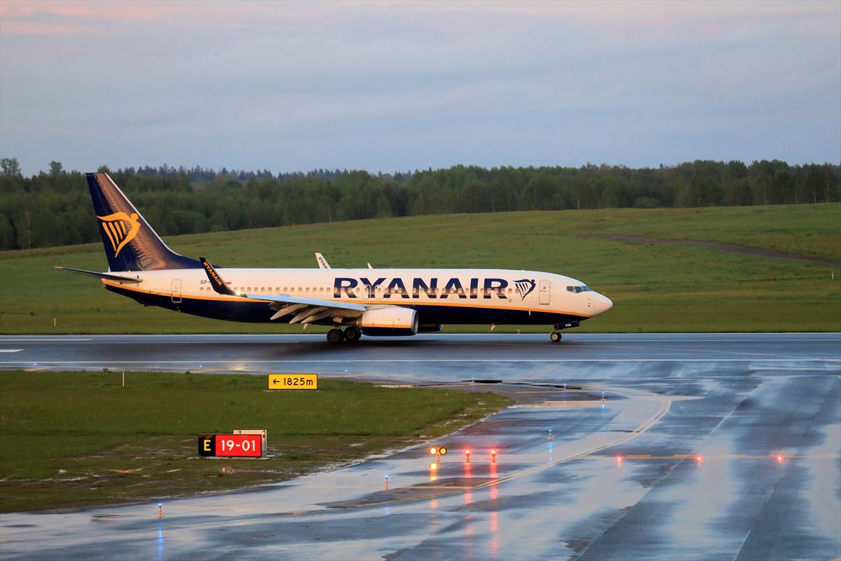 El avión de Ryanair que hacia el trayecto entre Atenas y Vilna ha sido desviado a Bielorrusia