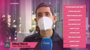 10 galdera labur Mikel Nieveri