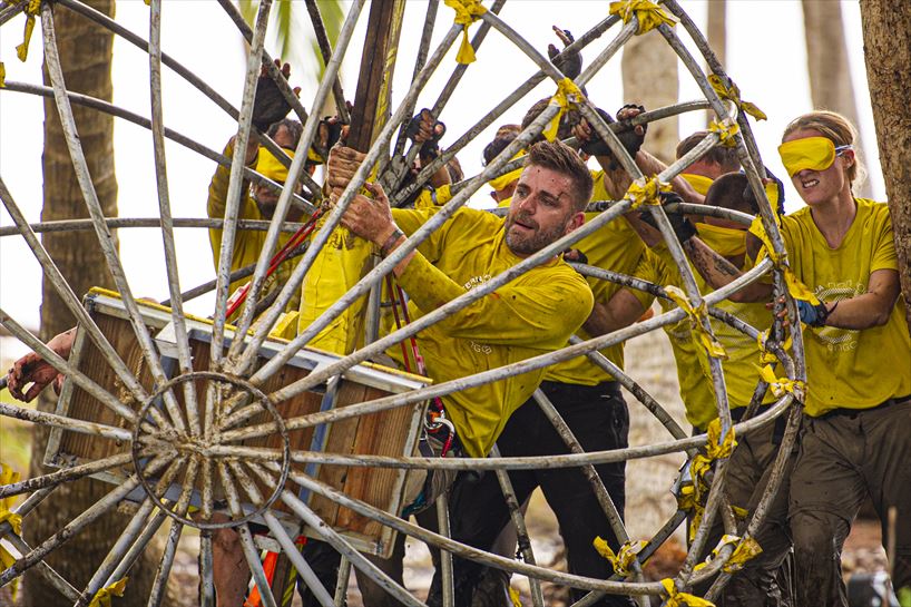 Patxi eta David Seco, bolaren barruan