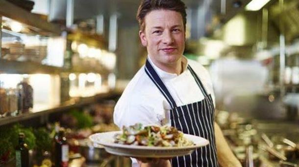 Jamie Oliver, cocinero y estrella mediática