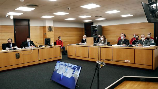 Epaiketa egin zuten Nafarroako Auzitegiaren aretoa