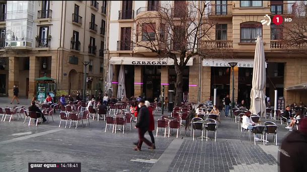 Donostiako Boulevard zumadia. EITB Mediaren bideo batetik ateratako irudia.