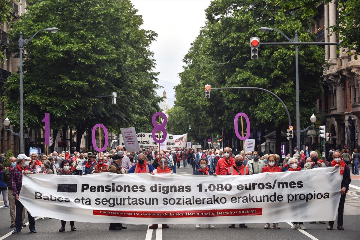 Manifestación de Bilbao