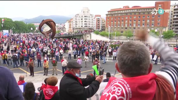 Movilización de pensionistas del pasado mayo. 