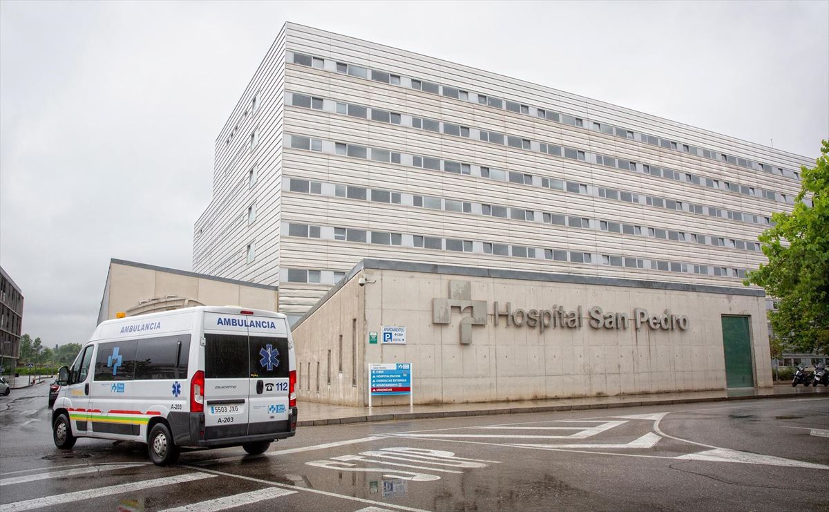 El hospital de Logroño donde permanece ingresado Brahim Ghali.