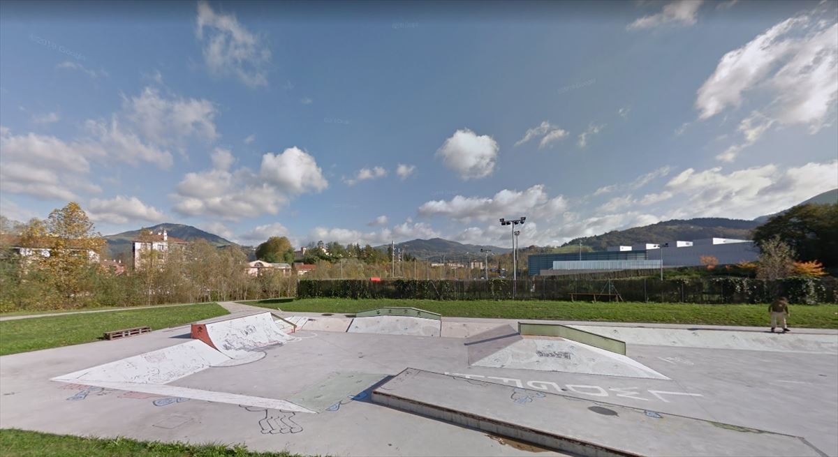 Parque del "skate" en Tolosa.