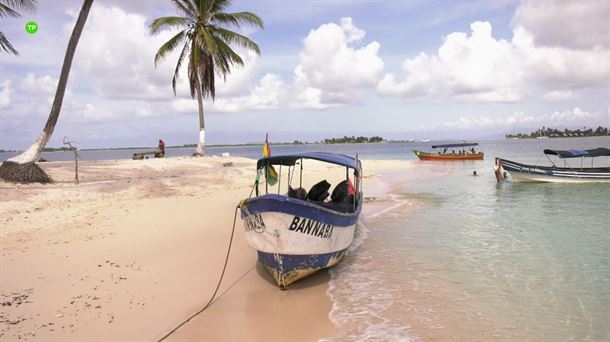 Una imagen del Caribe Panameño