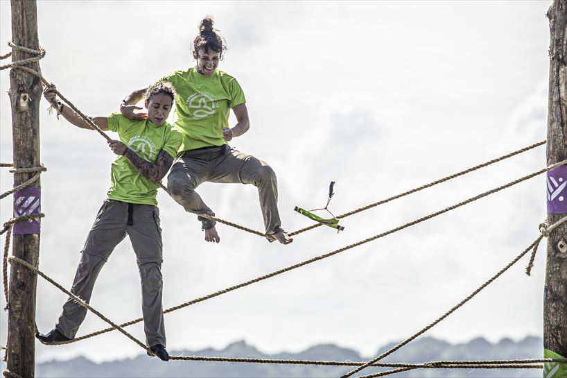 Nahia eta Esterrek banderatxoa lortu dute