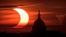 Eclipse en Washington DC title=