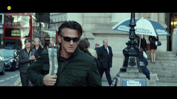 Sean Penn, 'Caza al asesino' pelikularen irudietako batean