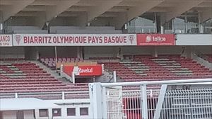 El Biarritz Olympique, descendido administrativamente, por razones económicas