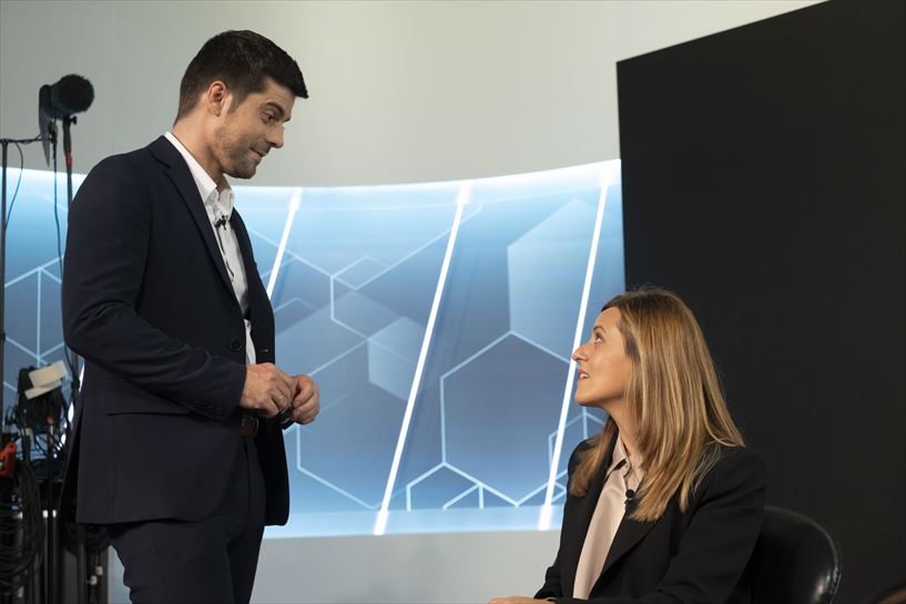 Rodaje de la serie "Intimidad" en EITB.