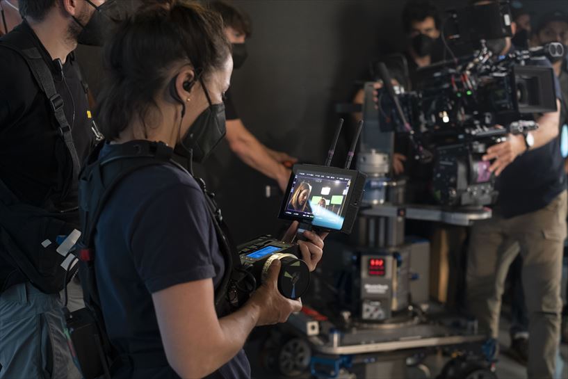 Rodaje de la serie "Intimidad" en EITB.