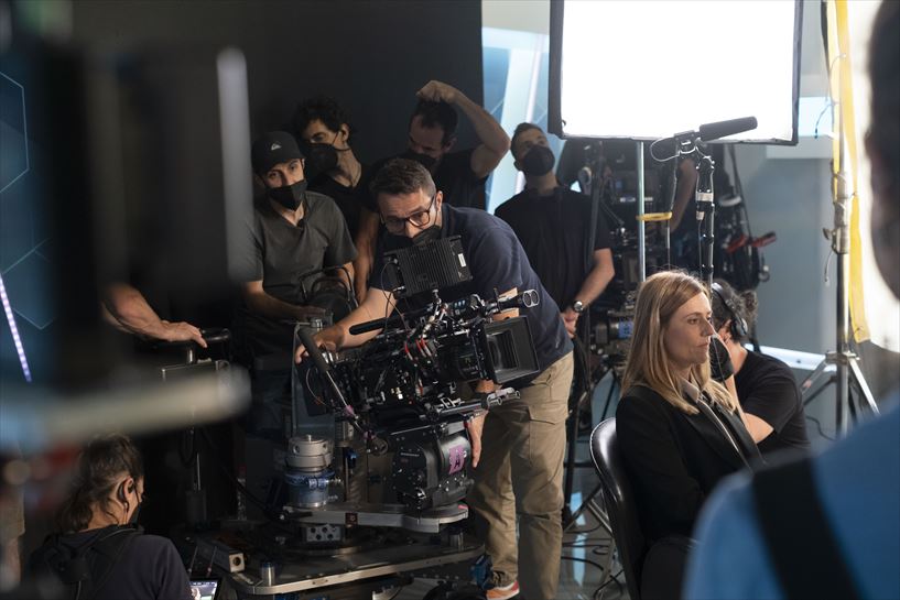 Rodaje de la serie "Intimidad" en EITB.