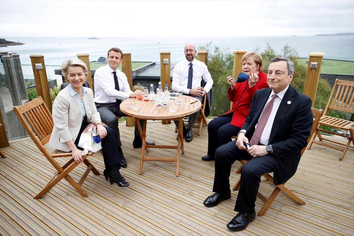 Líderes del G7. Foto: EFE