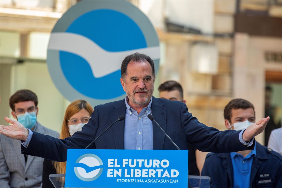 El presidente del PP vasco, Carlos Iturgaiz.