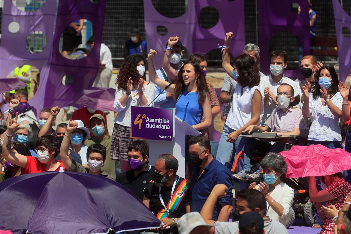 La ministra de Derechos Sociales, Ione Belarra, ha sido elegida nueva secretaría general de Podemos.