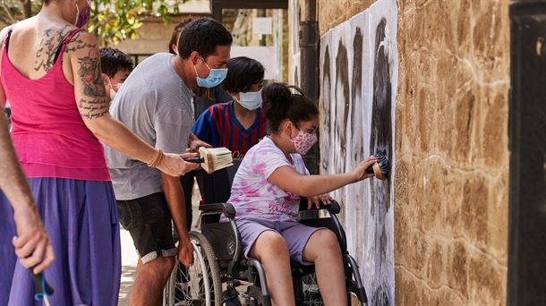 Este proyecto artístico refleja la realidad social de la comunidad escolar de Labastida.