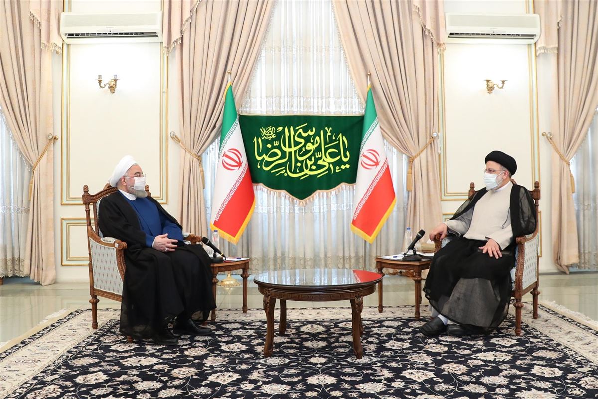 Raisi y Rouhani. Foto: EFE