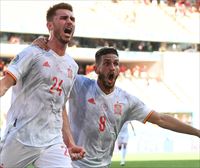Espainiak Eslovakia jipoitu du eta Kroaziaren aurka arituko da final-zortzirenetan