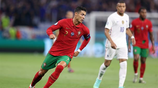 Cristiano Ronaldo, máximo goleador de la Euro 2021