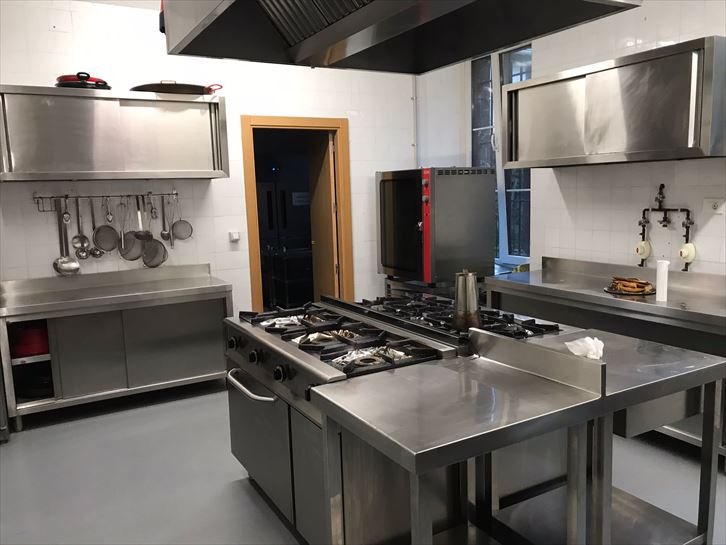 Cocina del centro Berriztu de Areatza