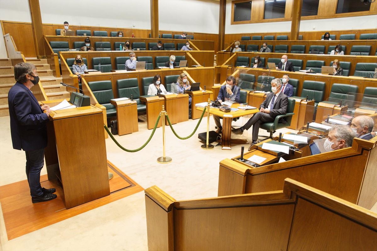 Parlamento Vasco. Imagen: EITB Media
