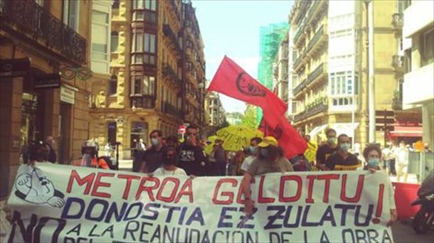 Satorralaia mugimenduak deitutako manifestazioa. Argazkia: Satorralaia