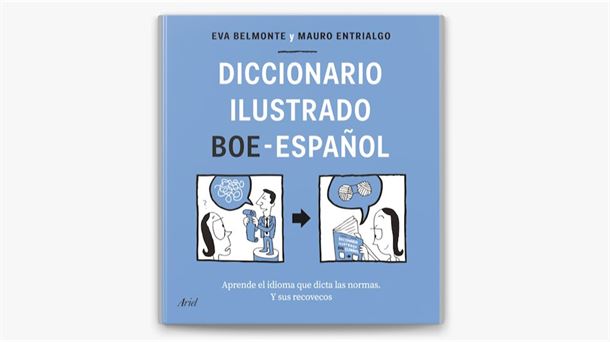 Portada del "Diccionario ilustrado BOE-español"