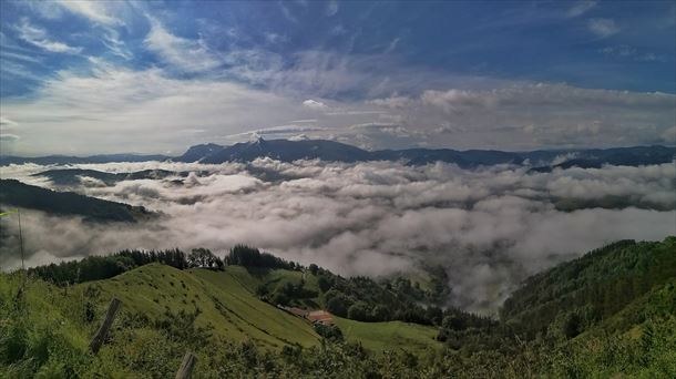 Aralar, Usurbetik. Carlos Mediavilla EiTB Mediako erabiltzailearen argazkia.