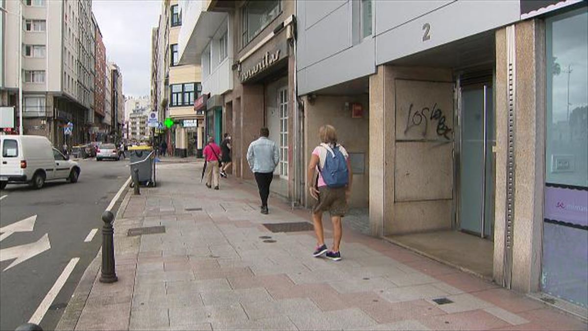 Paliza motal en A Coruña, en lo que podría ser un crimen homófobo. Imagen: TVG