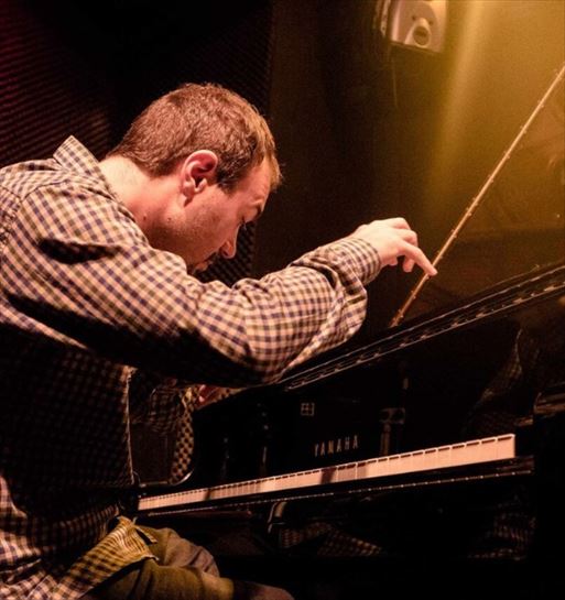 Moisés Sánchez, el 16 de julio, en el Iradier Arena. Foto: Festival de Jazz de Vitoria-Gasteiz
