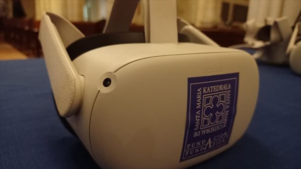 Gafas de realidad virtual para descubrir cómo se construyó la catedral de Santa María