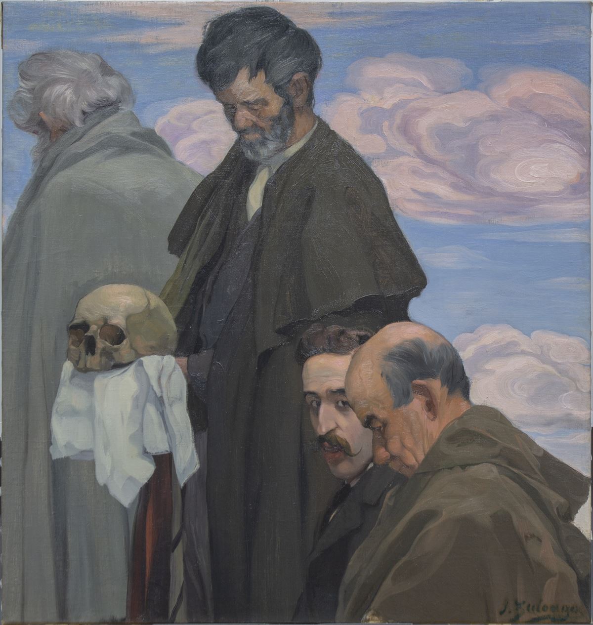 "Romeros orantes IV", Zuloaga (1904)
