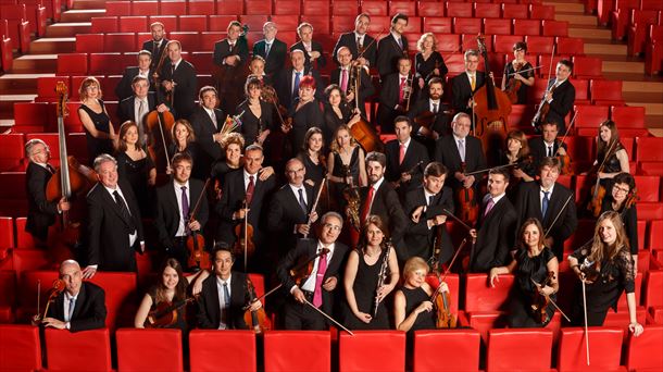 Nafarroako Orkestra Sinfonikoko musikariak