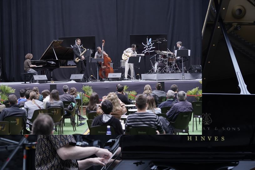 Iradier Arena, 14 de Julio, Festival de Jazz de Vitoria-Gasteiz. Foto: Festival de Jazz de VG