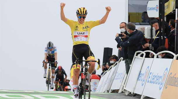Tadej Pogacar, ganador del Tour de Francia 2021