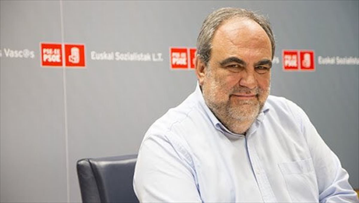 Mikel Unzalu, exparlamentario del PSE-EE y exdirigente de EE. Foto: @PSOE