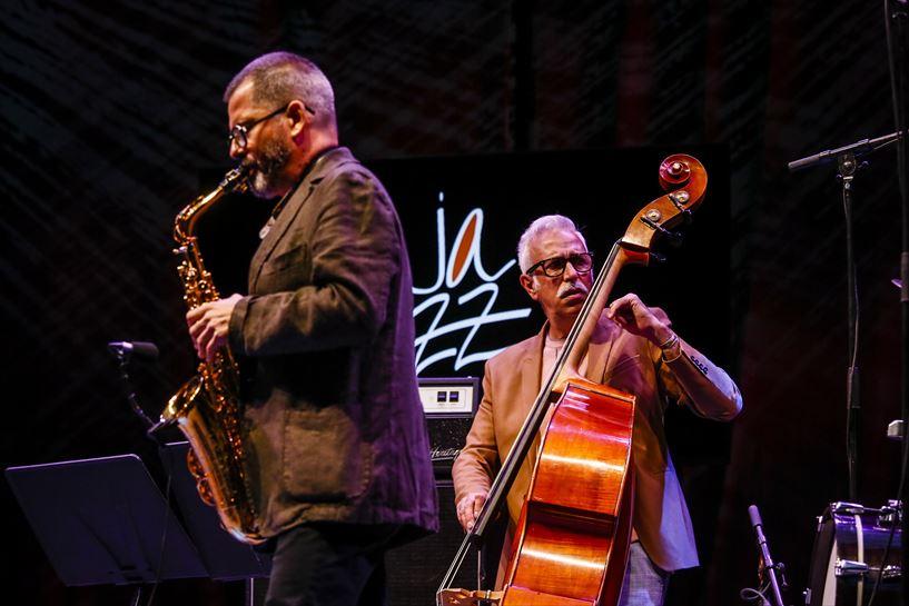 Festival de Jazz de ViG, 14 de julio.  Concierto  Atlantic Bridge - Iradier Arena. Foto: EITB Media