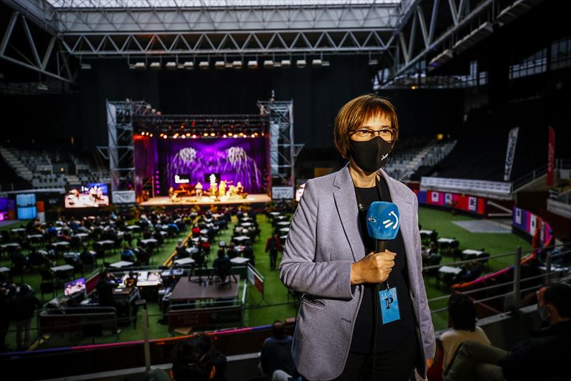 Festival de Jazz de ViG, 14 de julio.  Concierto  Atlantic Bridge - Iradier Arena. Foto: EITB Media