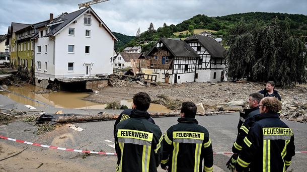 Inundaciones en Alemania. Foto: EFE.