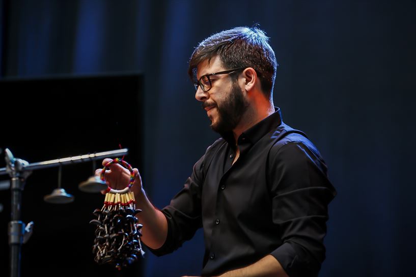 Jazz Vitoria 15 de julio, concierto de Pablo M. Caminero Trio en el Iradier Arena.foto: EITB Media 