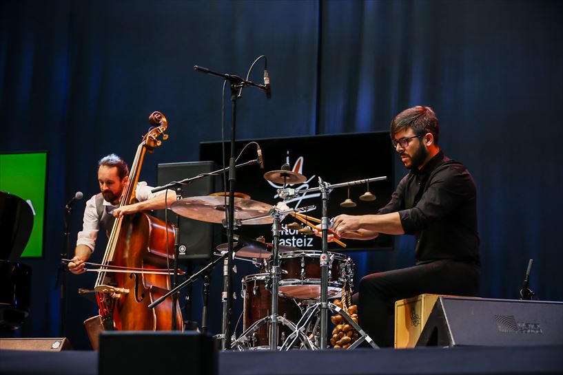  Jazz Vitoria 15 de julio, concierto de Pablo M. Caminero Trio en el Iradier Arena 