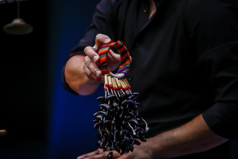 Jazz Vitoria 15 de julio, concierto de Pablo M. Caminero Trio en el Iradier Arena.foto: EITB Media