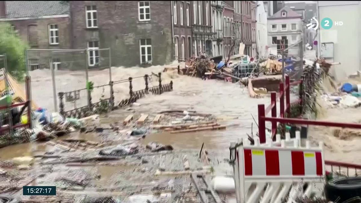 Inundaciones en Alemania. Imagen: EITB Media