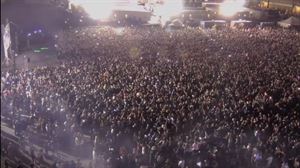 Milwaukeeko herriak Bucksen garaipena ospatu du