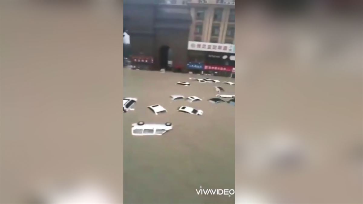 Inundaciones en Zhengzhou