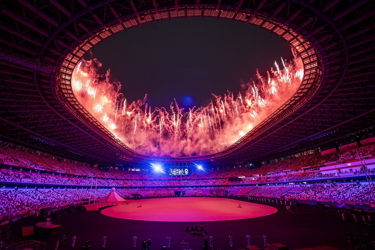 Ceremonia inaugural de los Juegos Olímpicos de Tokio (EFE)